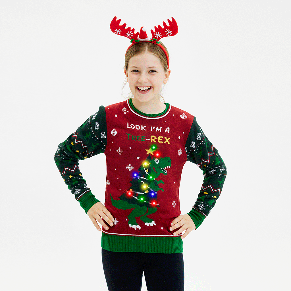 The Tree-REX Sweater - Kinderen
